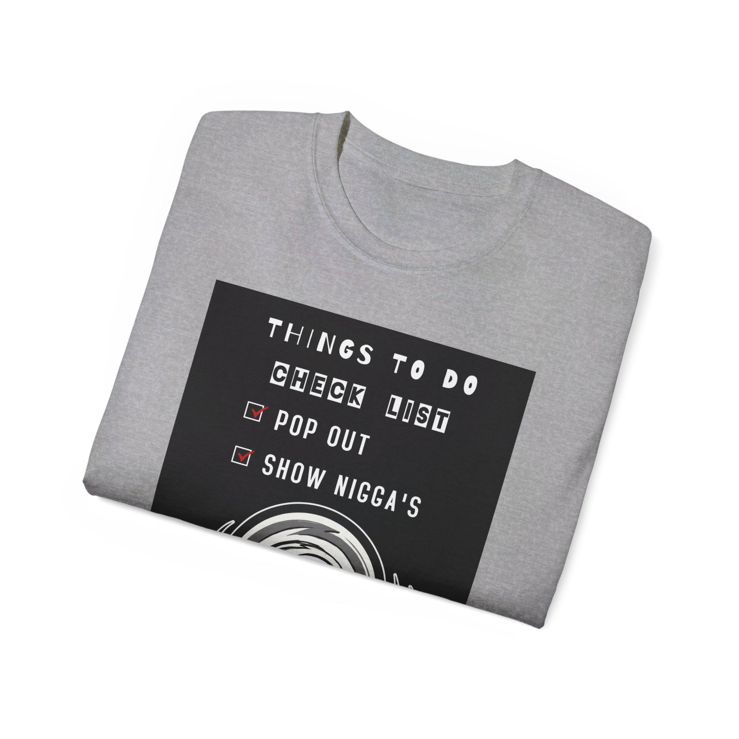 To Do List Box Logo Unisex Ultra Cotton Tee