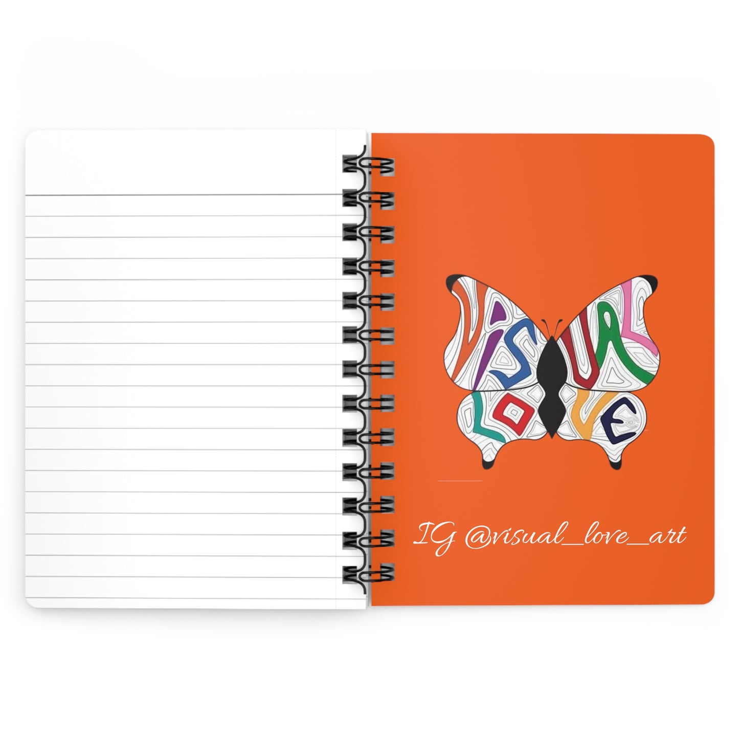"Visual Love" Spiral Bound Journal
