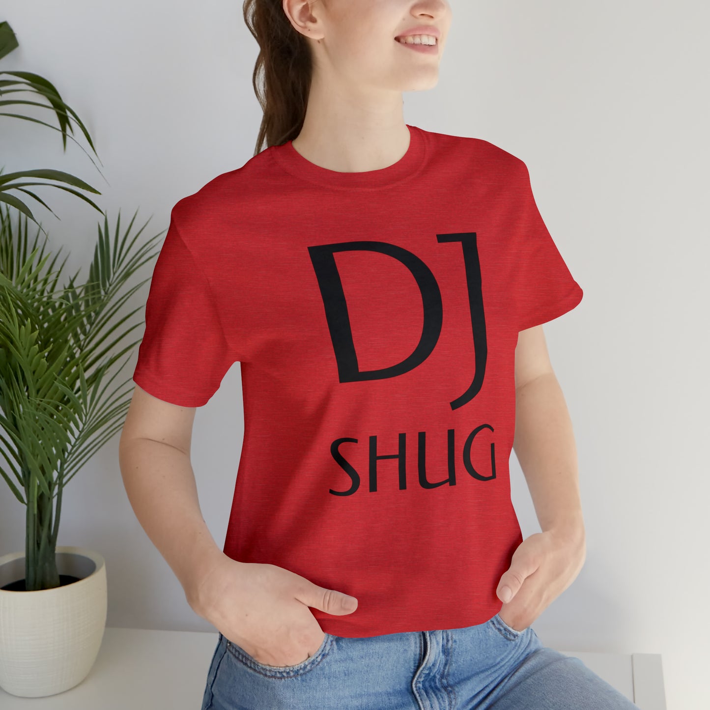 I am Dj Shug Unisex Jersey Short Sleeve Tee