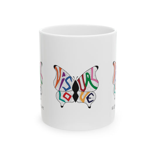 "Visual Love" Ceramic Mug 11oz