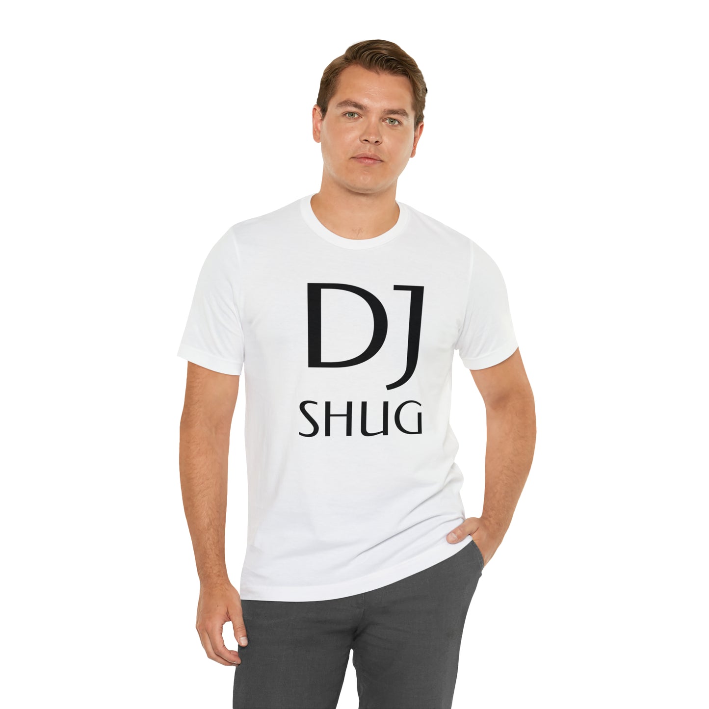 I am Dj Shug Unisex Jersey Short Sleeve Tee