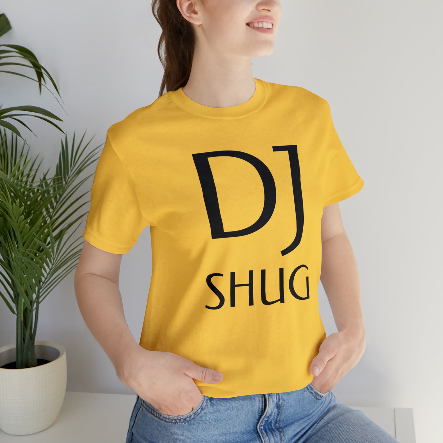 I am Dj Shug Unisex Jersey Short Sleeve Tee