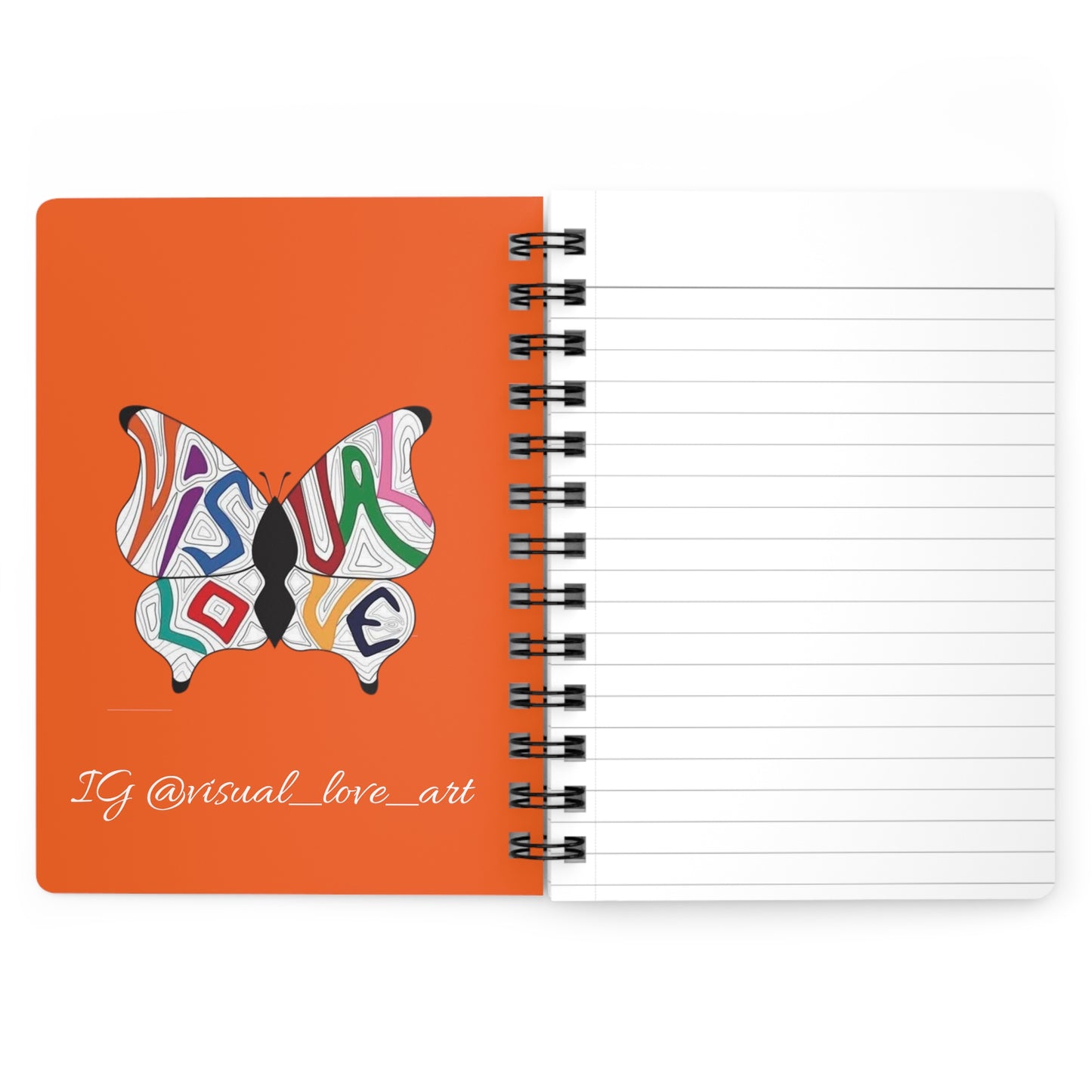 "Visual Love" Spiral Bound Journal