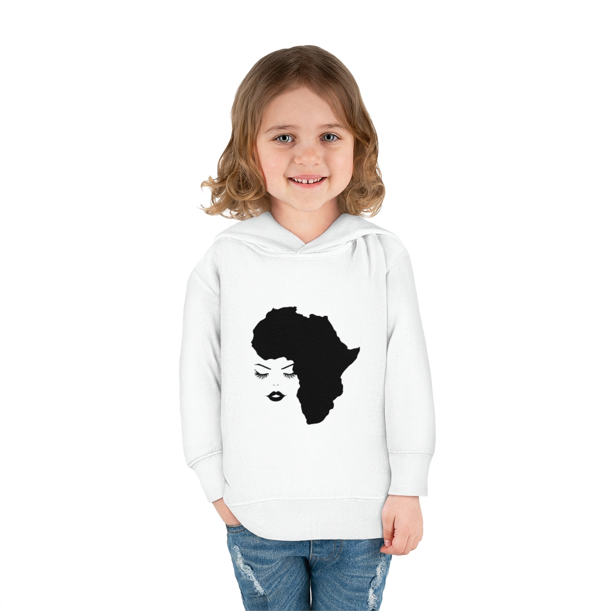 Lady Africa Toddler Pullover Fleece Hoodie