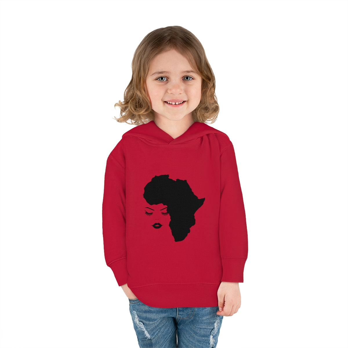 Lady Africa Toddler Pullover Fleece Hoodie