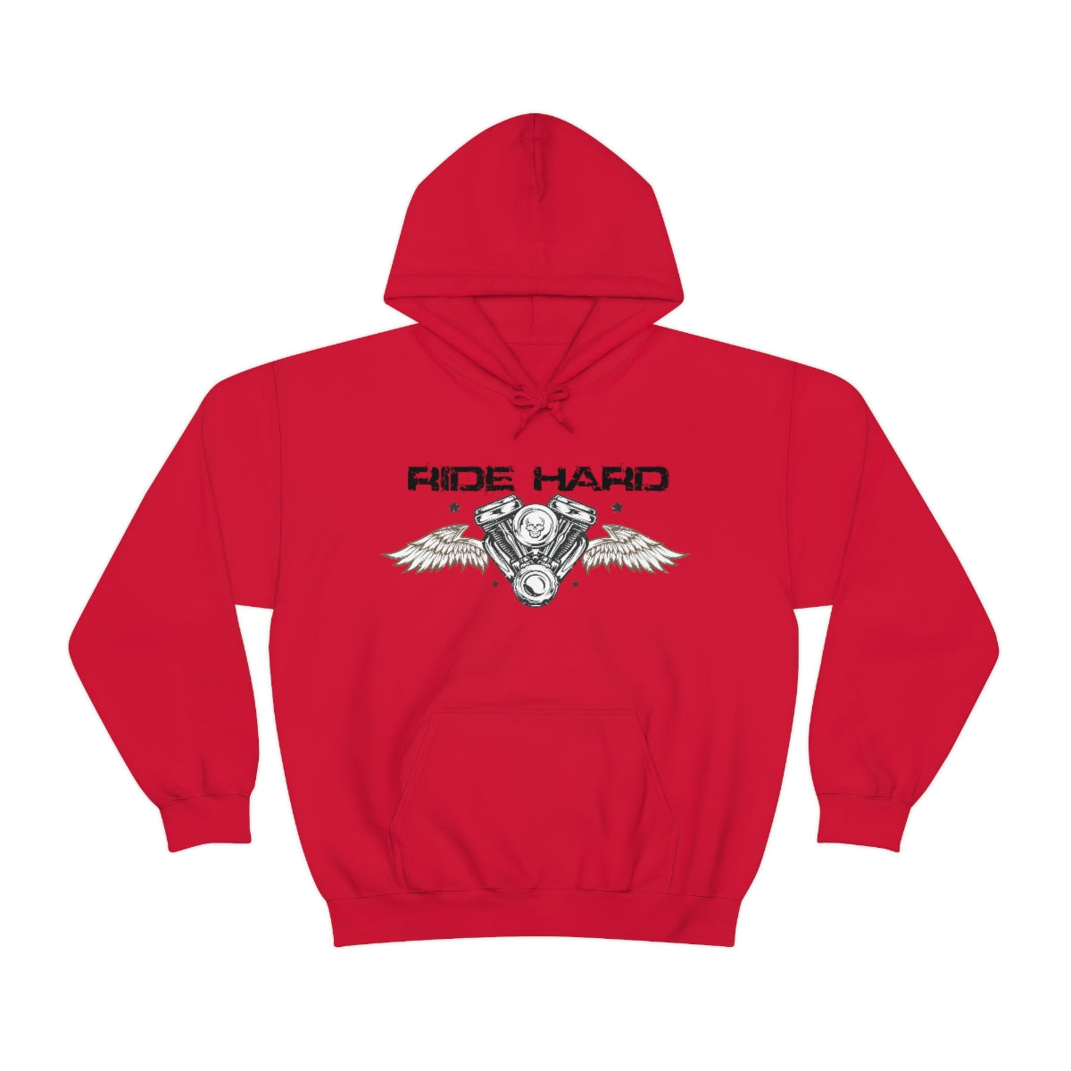 Ride Hard (Black Letter) Unisex Heavy Blend™ Hooded Sweatshirt