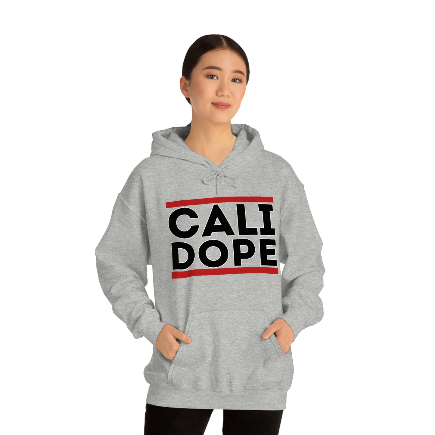 Cali Dope (Black Letters) Unisex Heavy Blend™ Hooded Sweatshirt