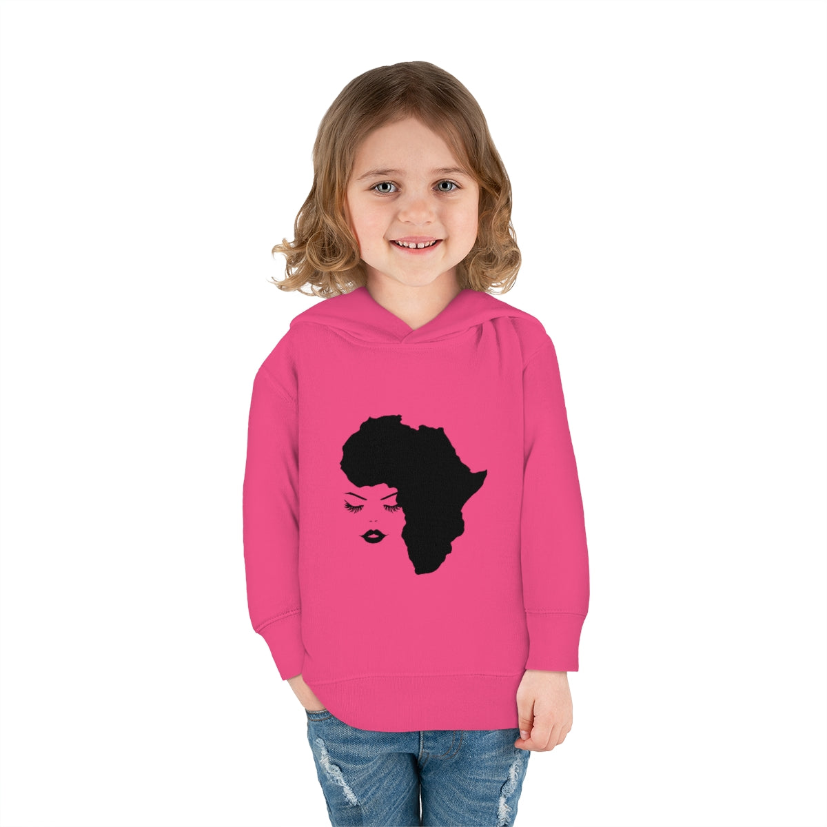 Lady Africa Toddler Pullover Fleece Hoodie