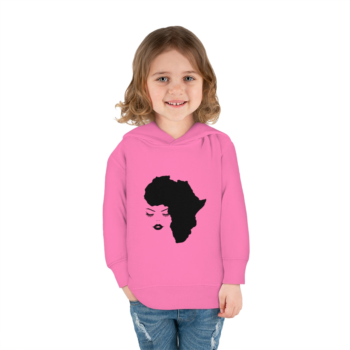 Lady Africa Toddler Pullover Fleece Hoodie