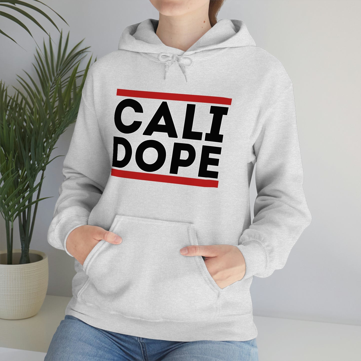 Cali Dope (Black Letters) Unisex Heavy Blend™ Hooded Sweatshirt