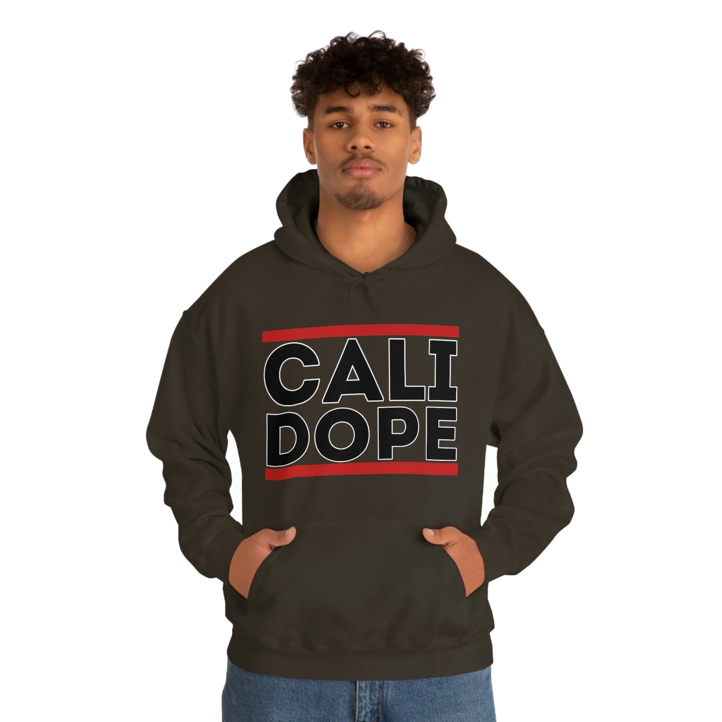 Cali Dope (Black Letters) Unisex Heavy Blend™ Hooded Sweatshirt