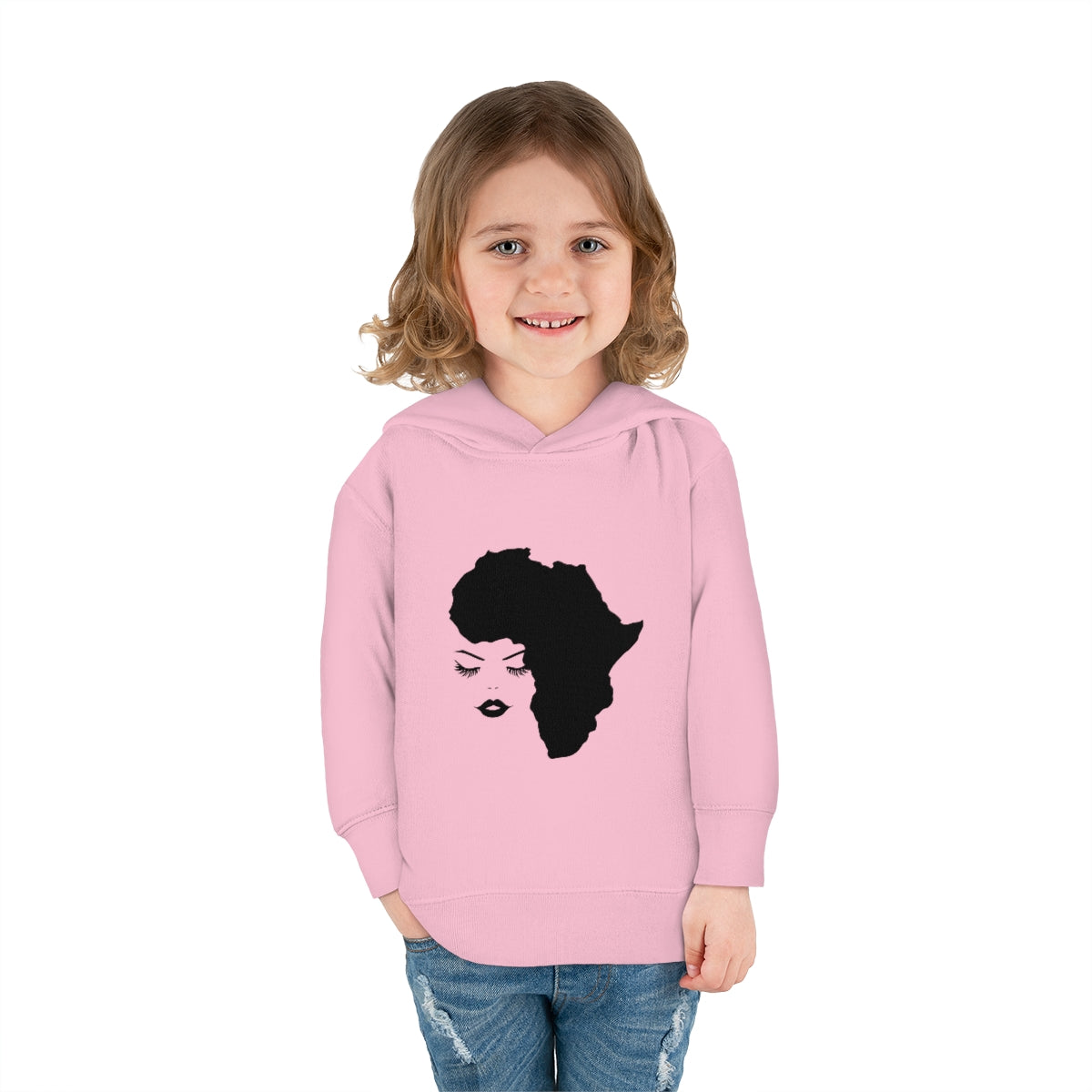 Lady Africa Toddler Pullover Fleece Hoodie