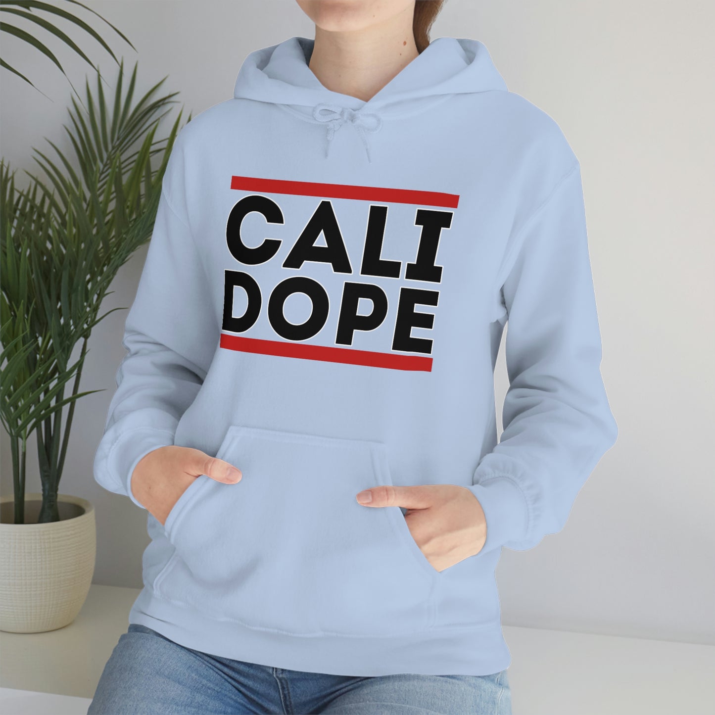 Cali Dope (Black Letters) Unisex Heavy Blend™ Hooded Sweatshirt
