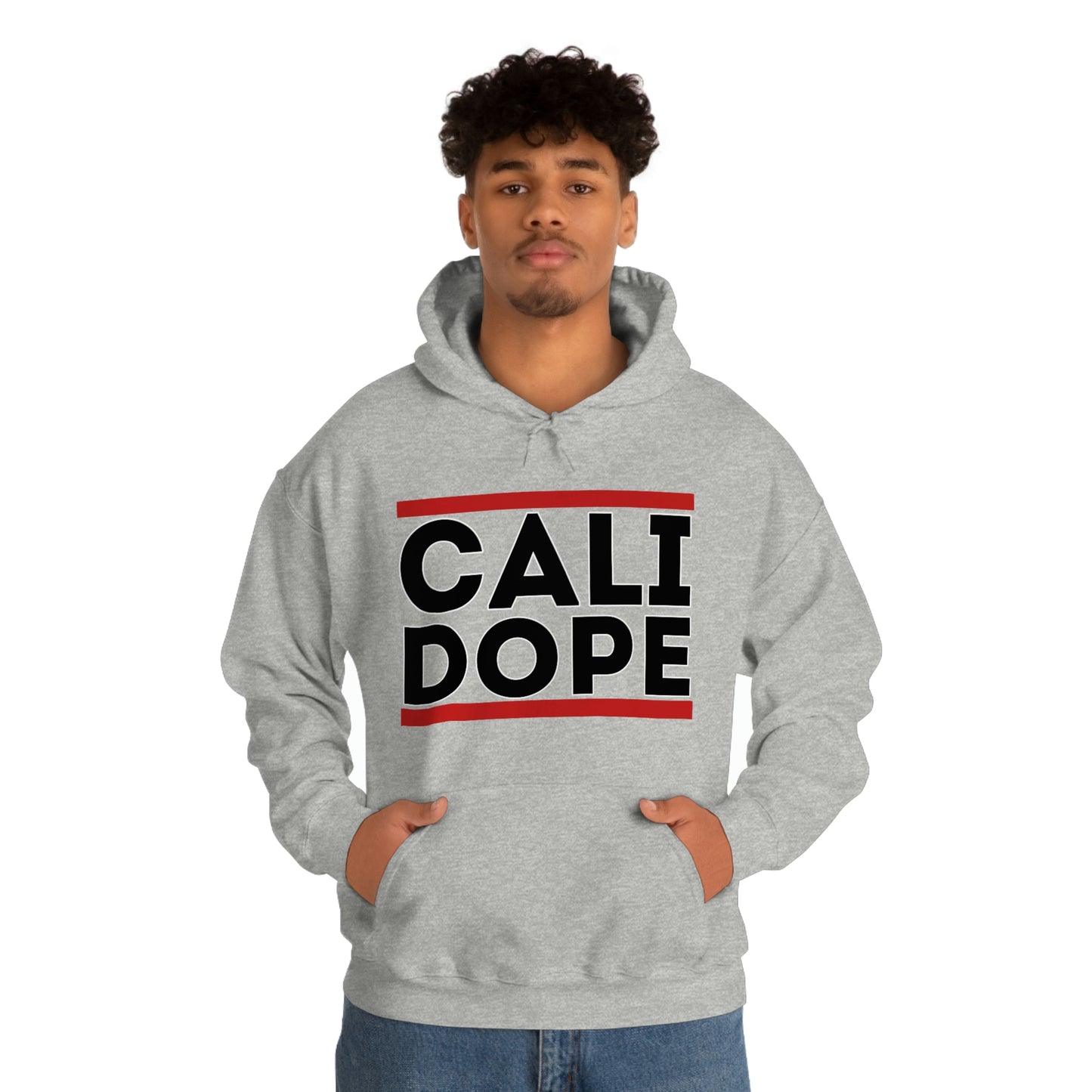 Cali Dope (Black Letters) Unisex Heavy Blend™ Hooded Sweatshirt