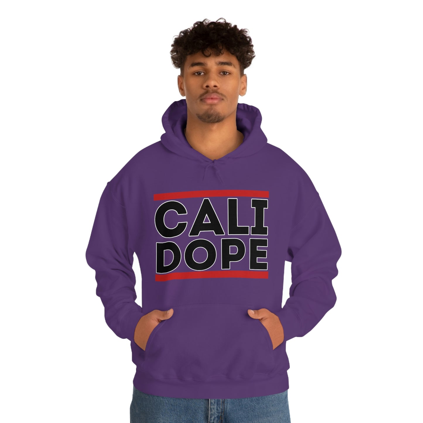 Cali Dope (Black Letters) Unisex Heavy Blend™ Hooded Sweatshirt