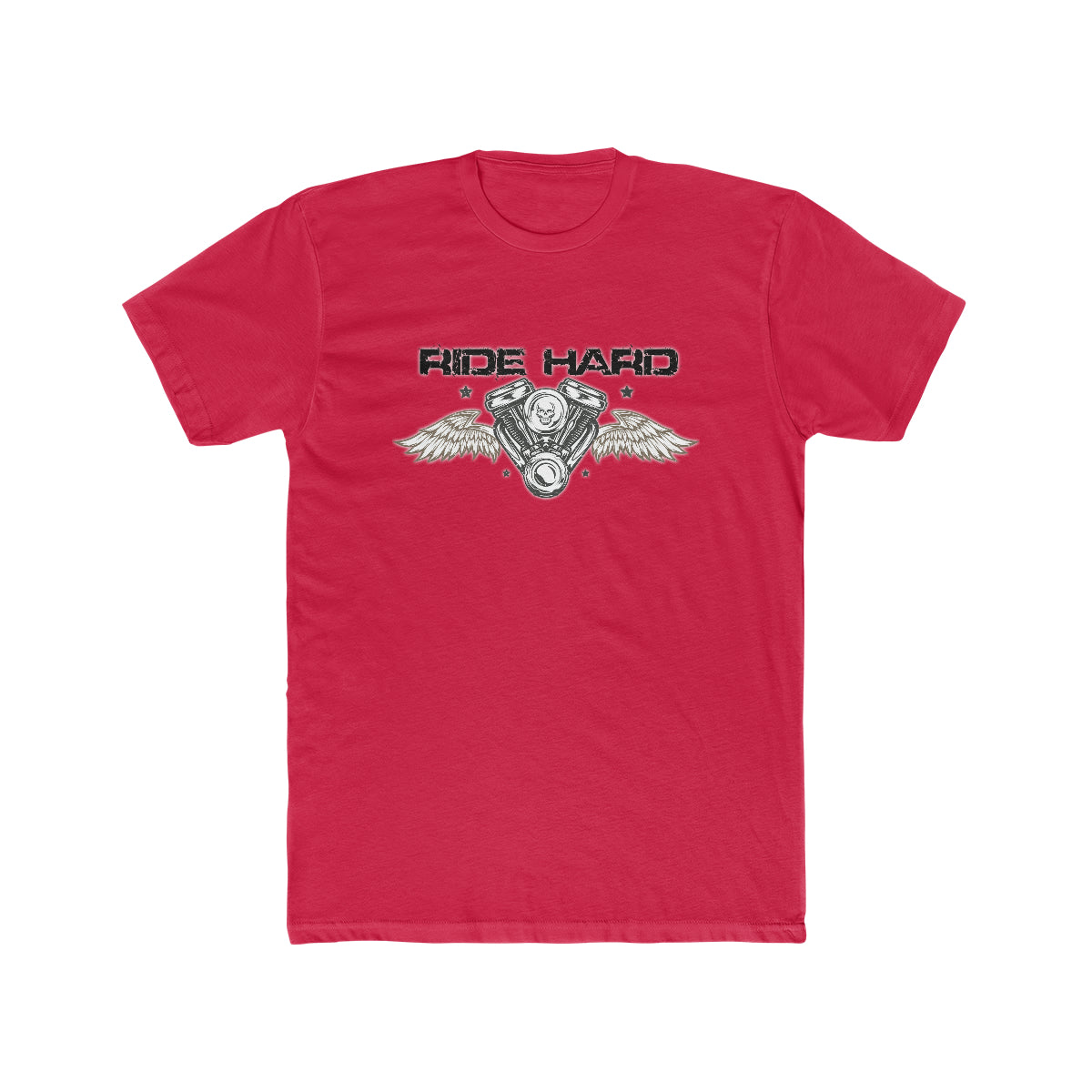 Ride Hard Men's Cotton Crew Tee