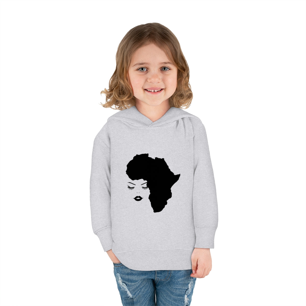 Lady Africa Toddler Pullover Fleece Hoodie
