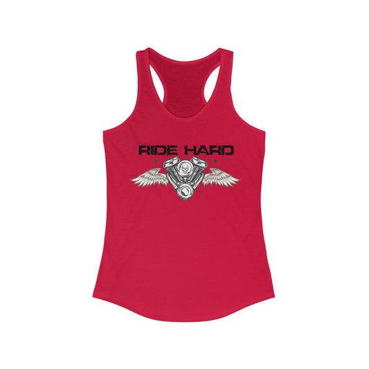 Ride Hard Women's Ideal Racerback Tank