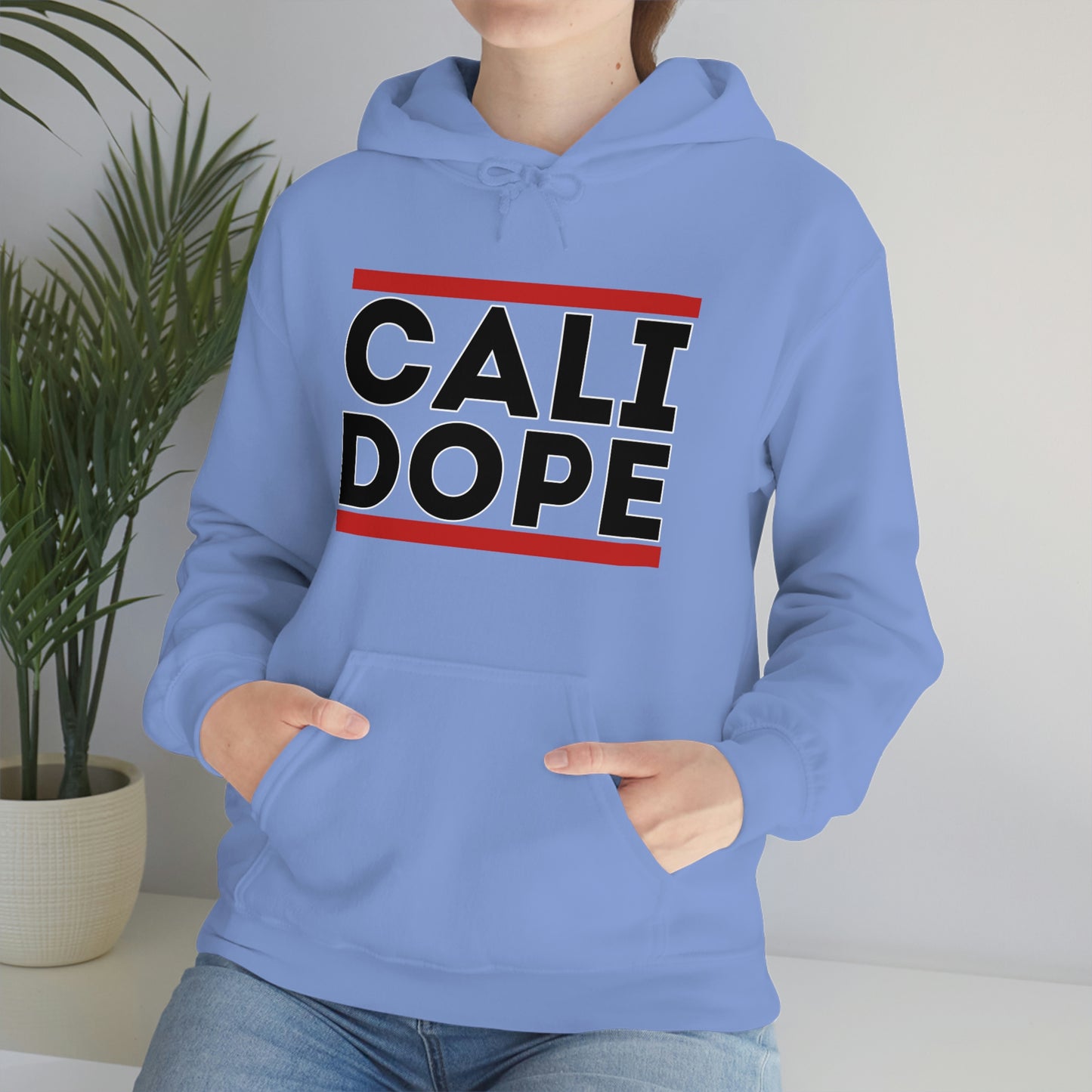 Cali Dope (Black Letters) Unisex Heavy Blend™ Hooded Sweatshirt