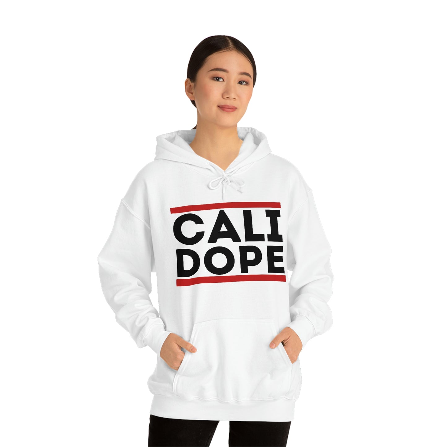Cali Dope (Black Letters) Unisex Heavy Blend™ Hooded Sweatshirt