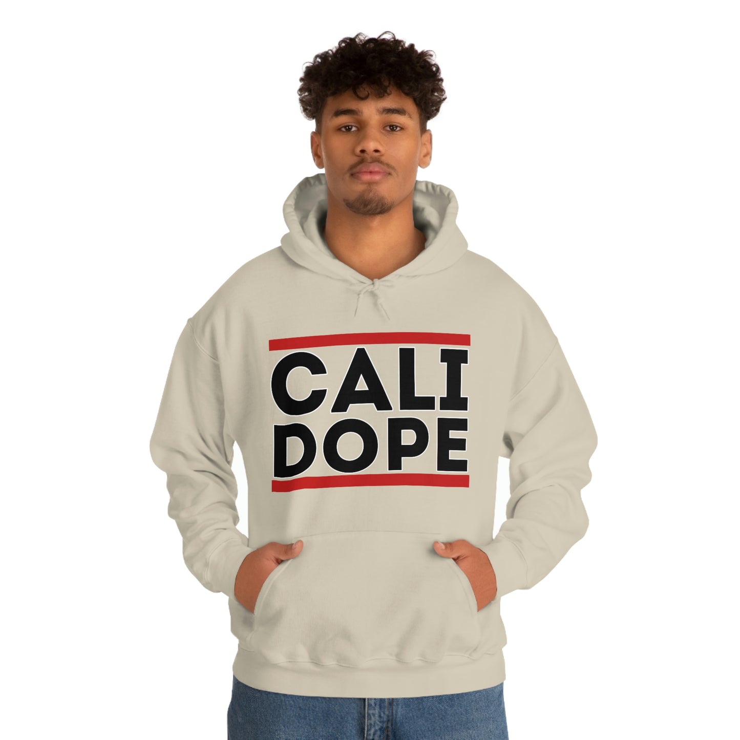 Cali Dope (Black Letters) Unisex Heavy Blend™ Hooded Sweatshirt