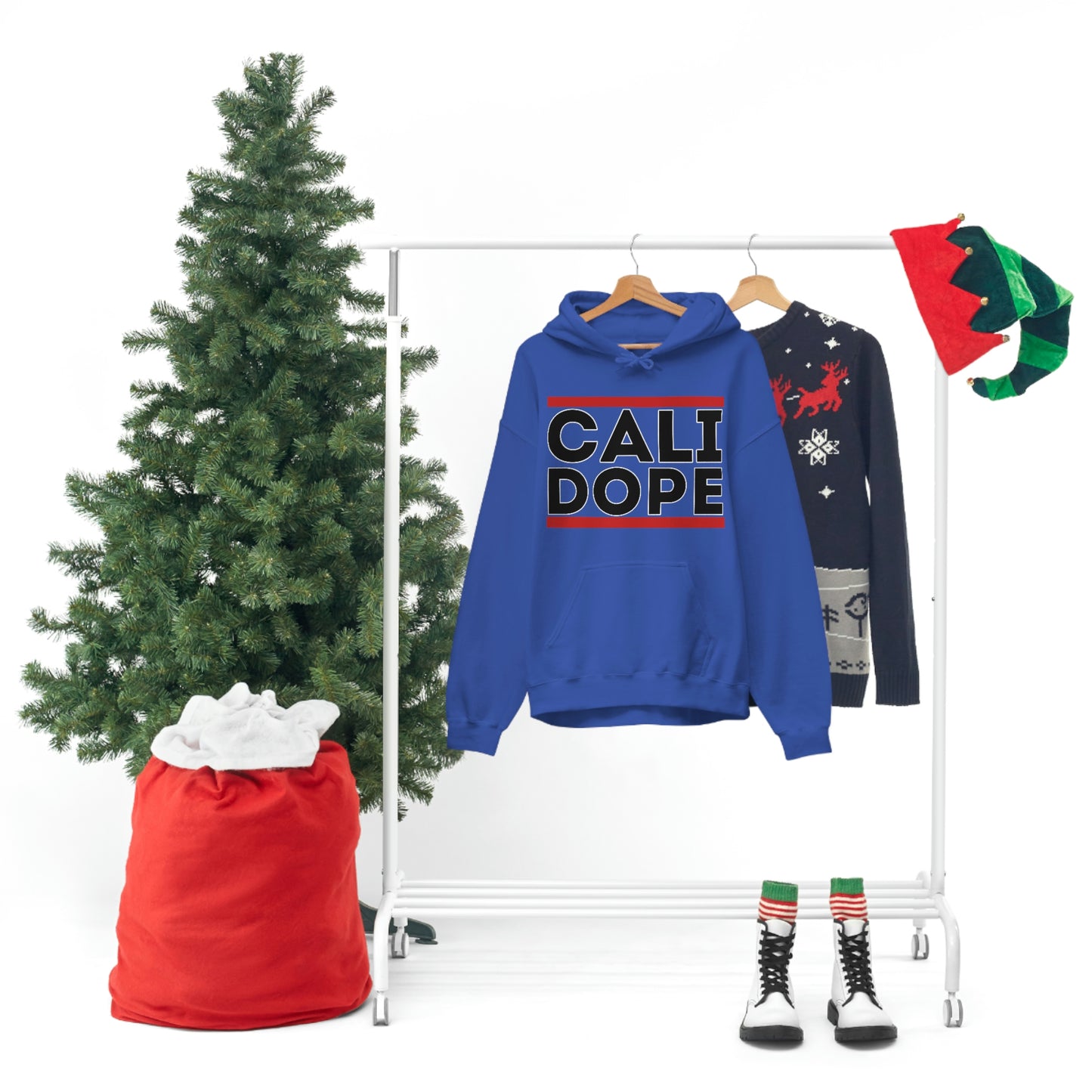 Cali Dope (Black Letters) Unisex Heavy Blend™ Hooded Sweatshirt