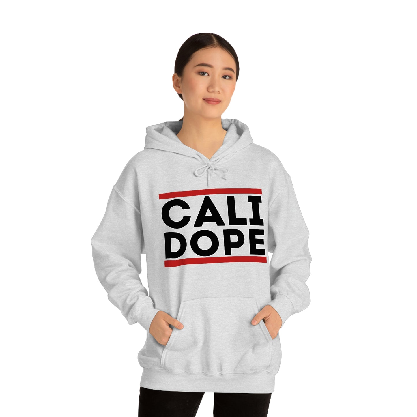 Cali Dope (Black Letters) Unisex Heavy Blend™ Hooded Sweatshirt