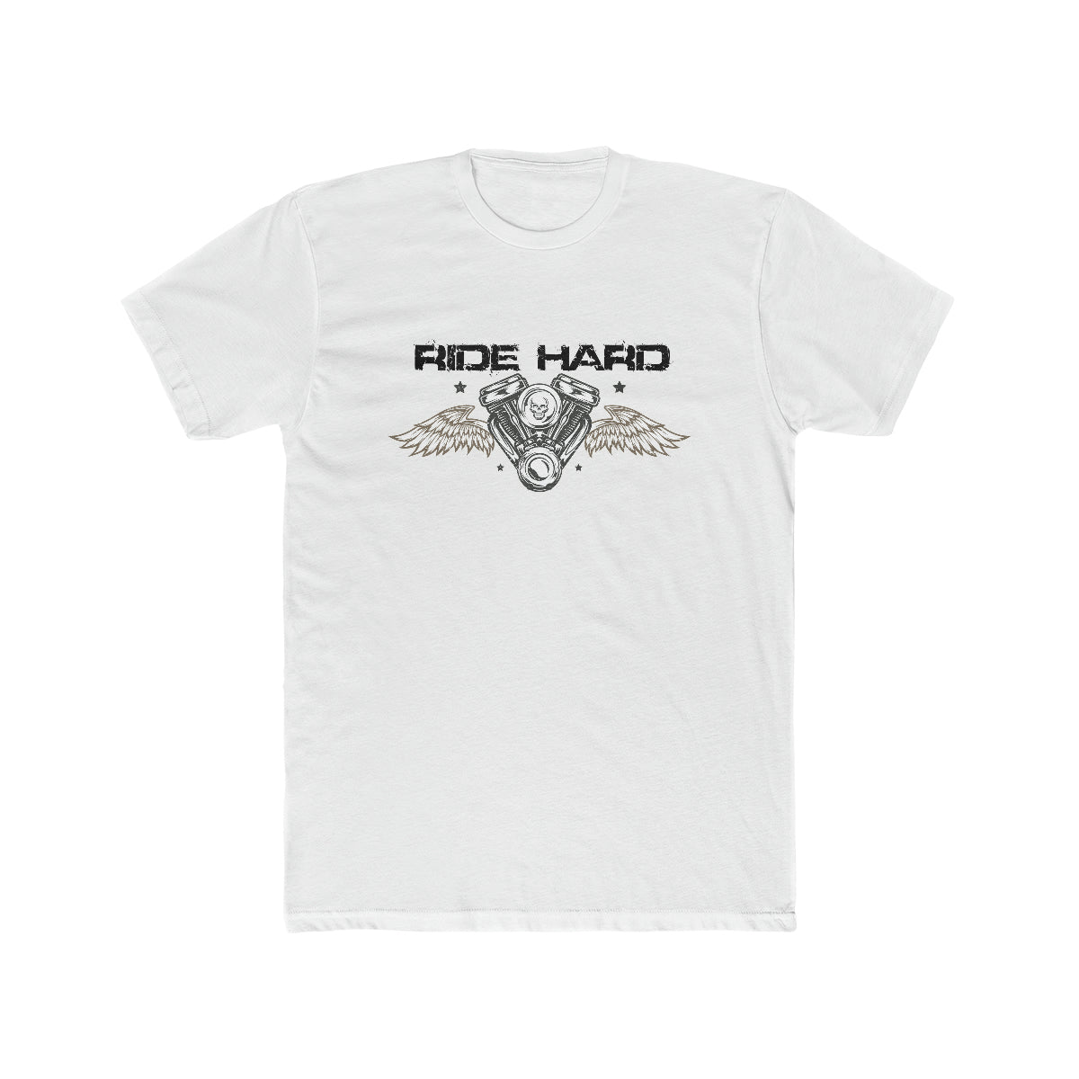 Ride Hard Men's Cotton Crew Tee