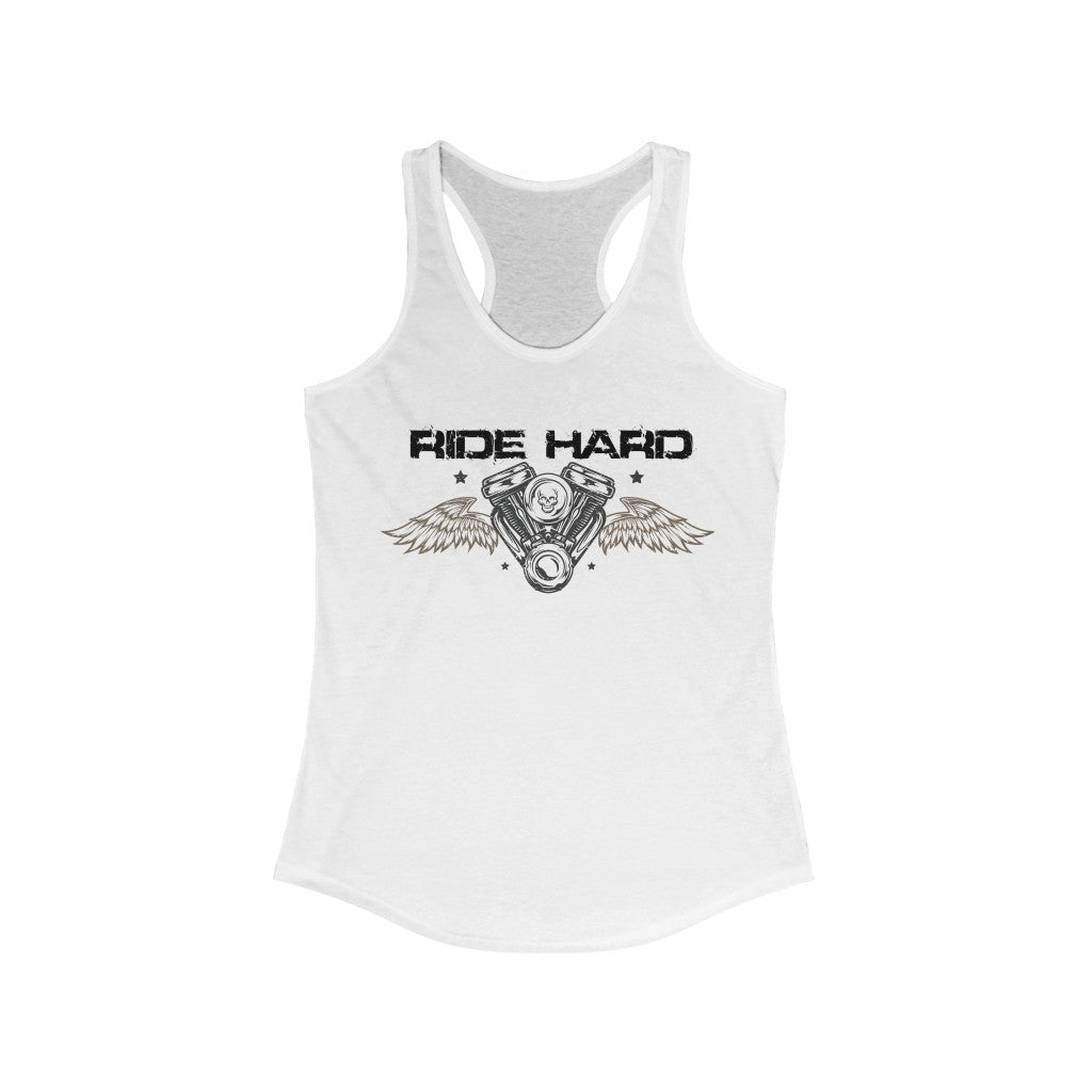 Ride Hard Women's Ideal Racerback Tank