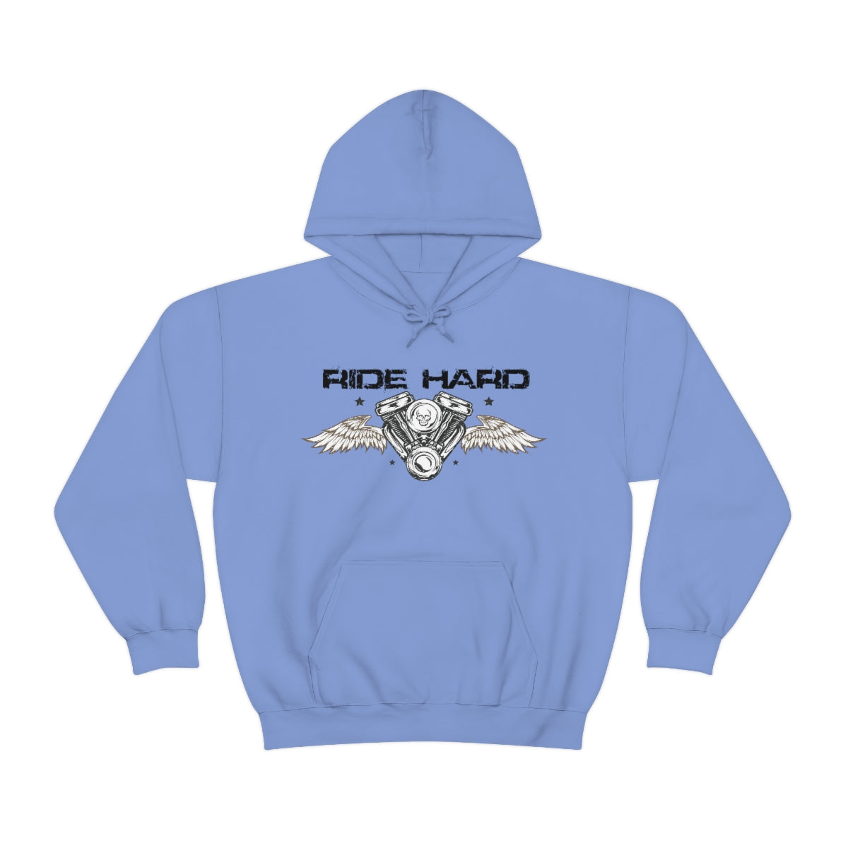 Ride Hard (Black Letter) Unisex Heavy Blend™ Hooded Sweatshirt
