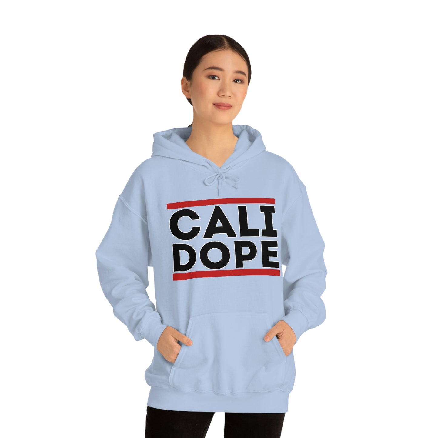 Cali Dope (Black Letters) Unisex Heavy Blend™ Hooded Sweatshirt