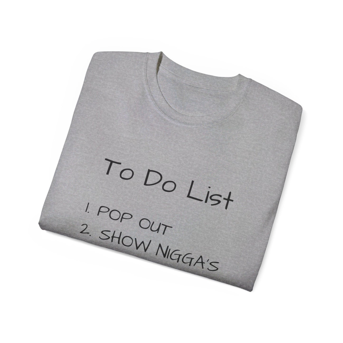 To Do List v2 Unisex Ultra Cotton Tee