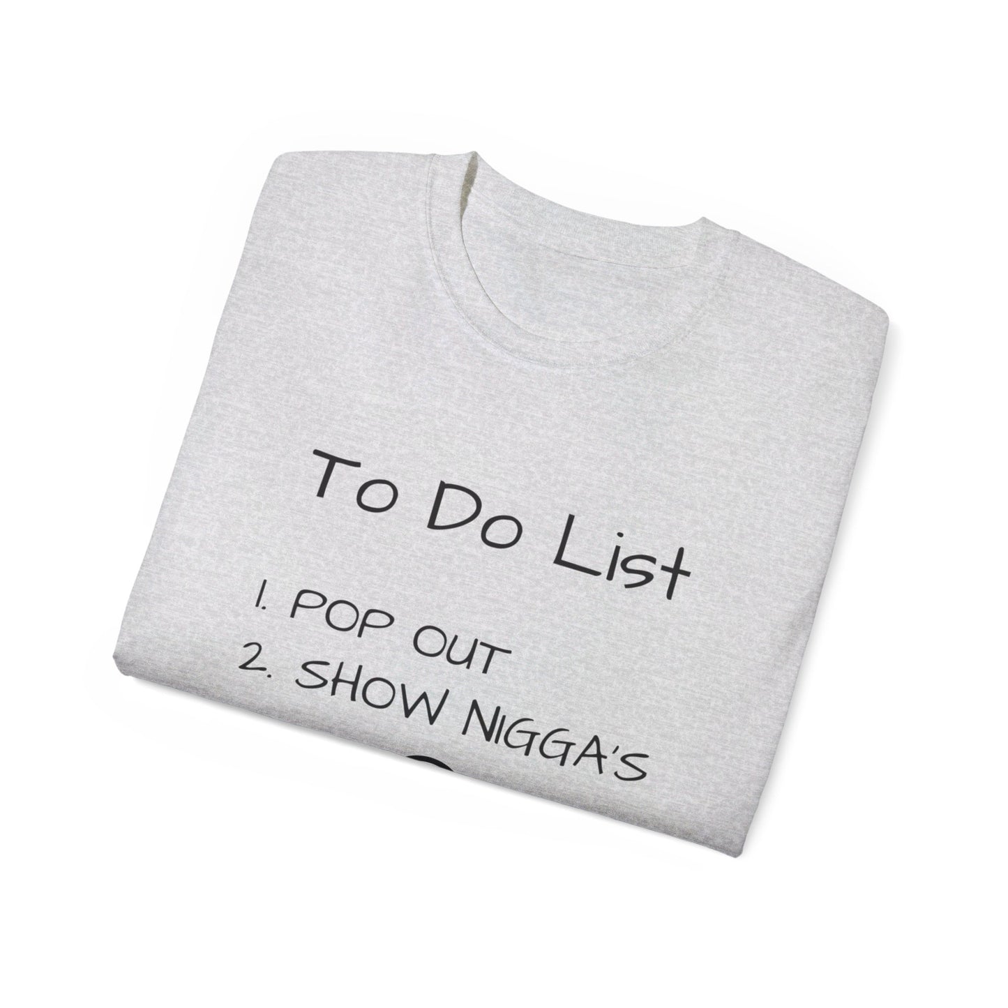 To Do List V2 Logo Unisex Ultra Cotton Tee