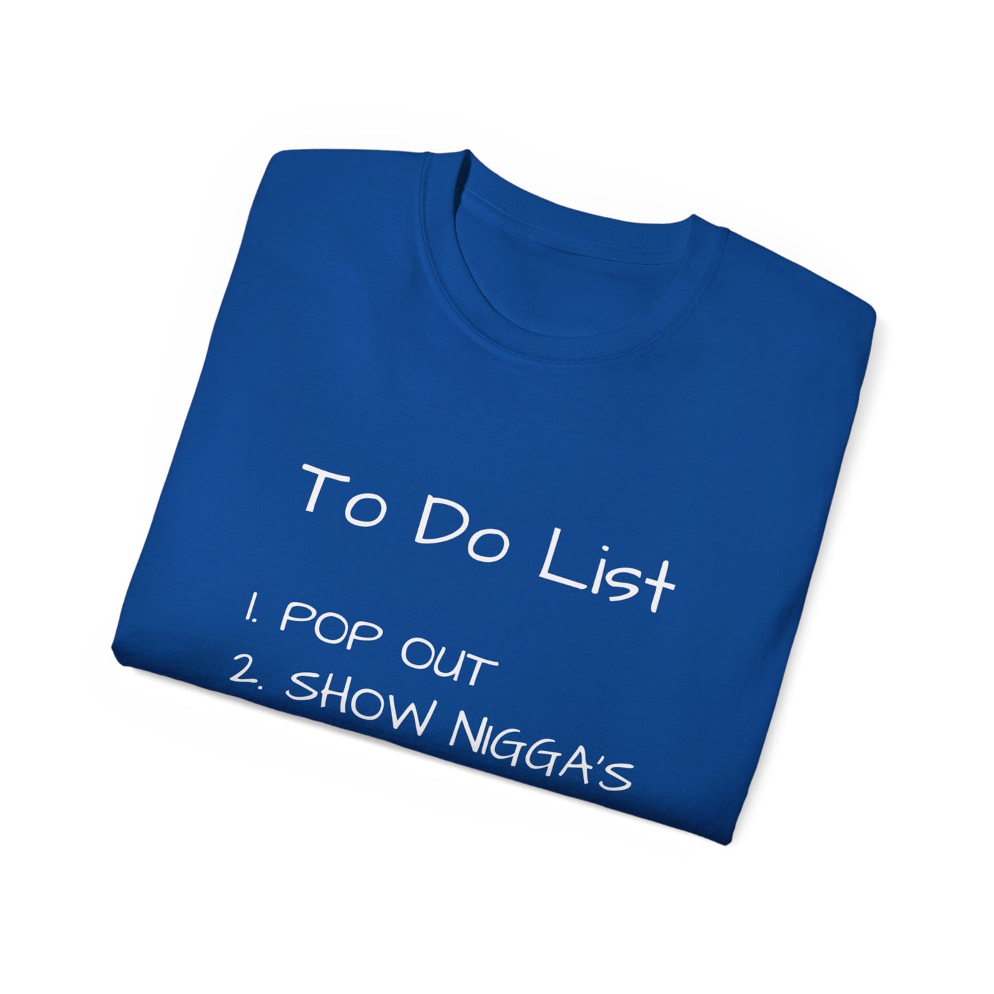 To Do List v2 Unisex Ultra Cotton Tee