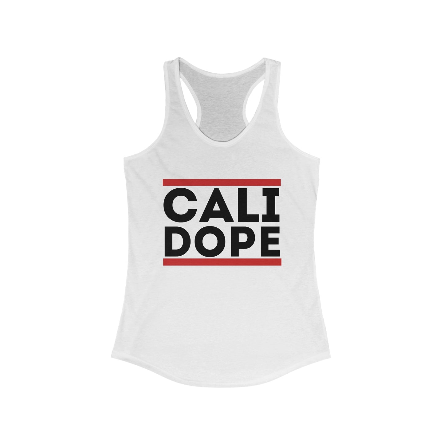 Cali Dope Women's Ideal Racerback Tank