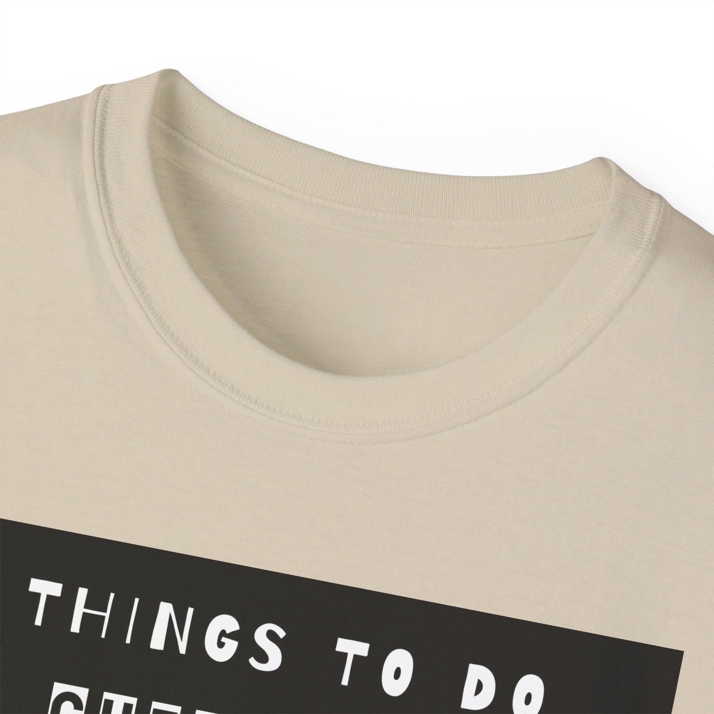 To Do List Box Logo Unisex Ultra Cotton Tee