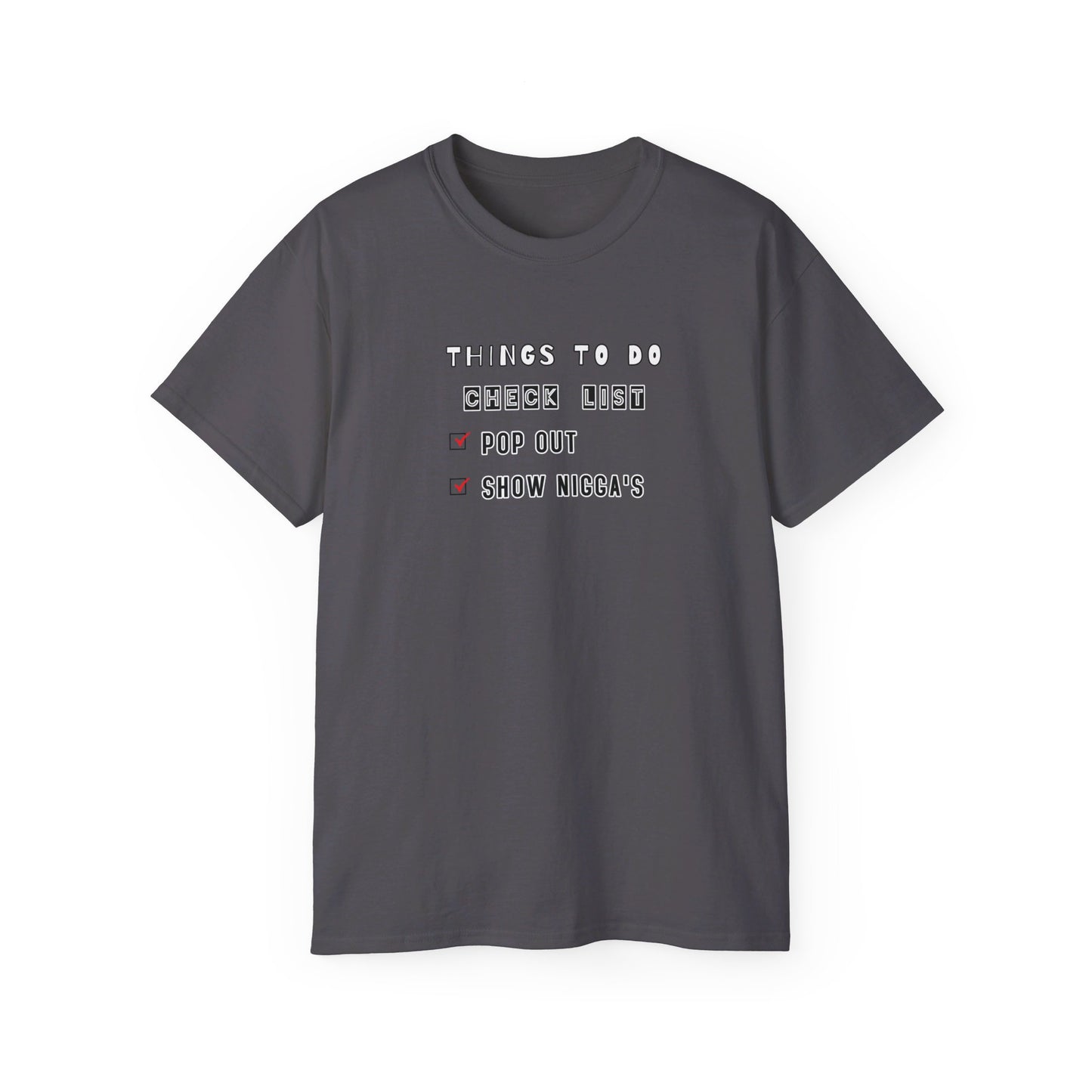 To Do List Unisex Ultra Cotton Tee