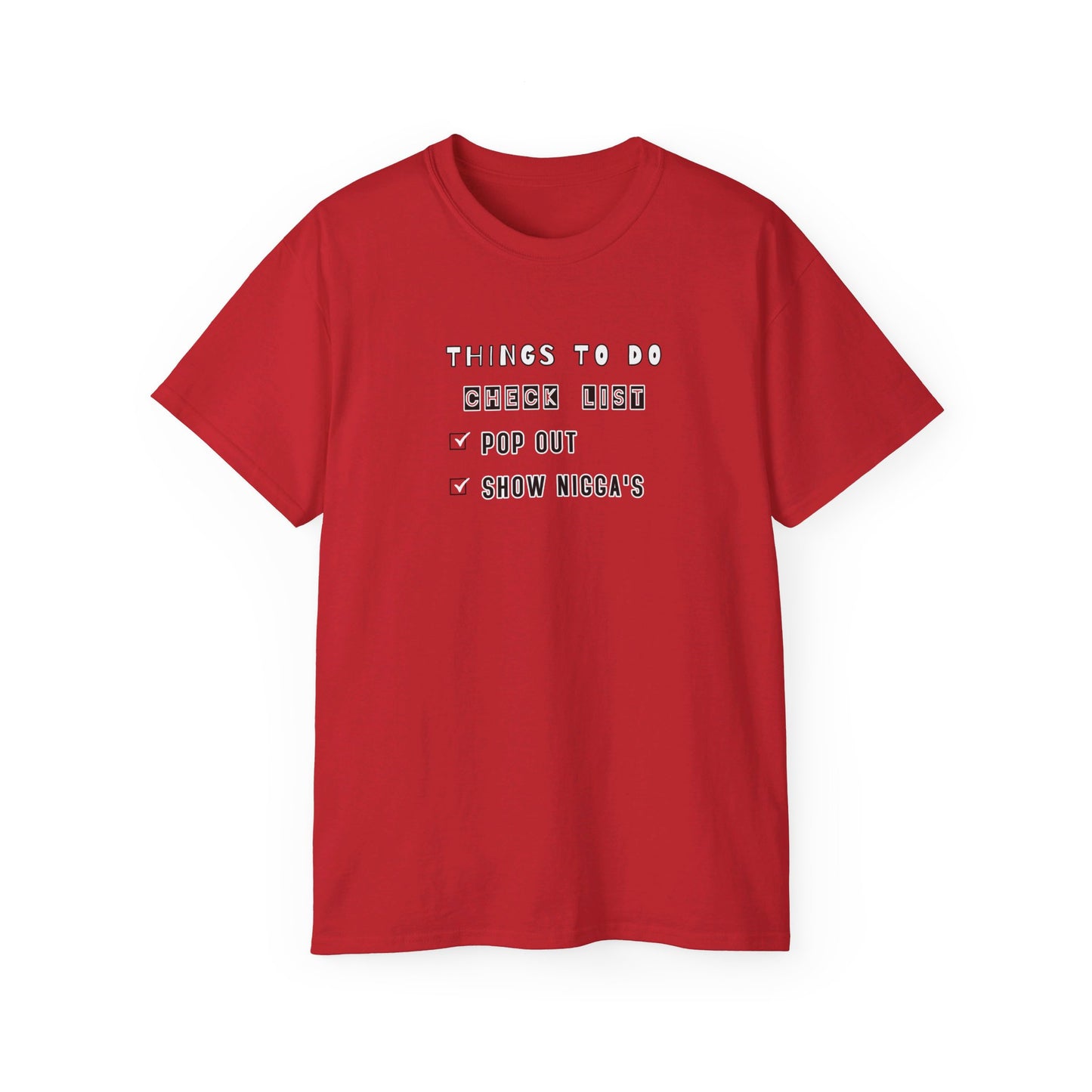 To Do List Unisex Ultra Cotton Tee