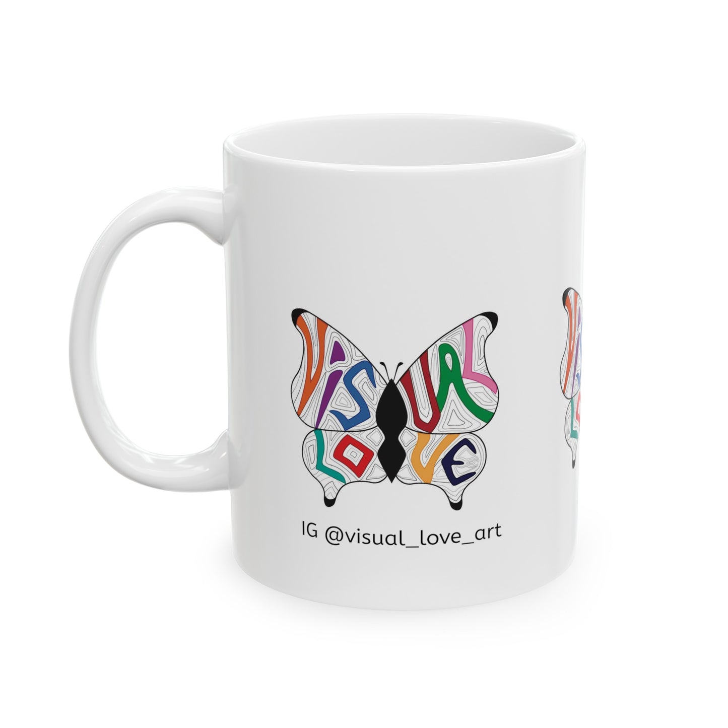 "Visual Love" Ceramic Mug 11oz