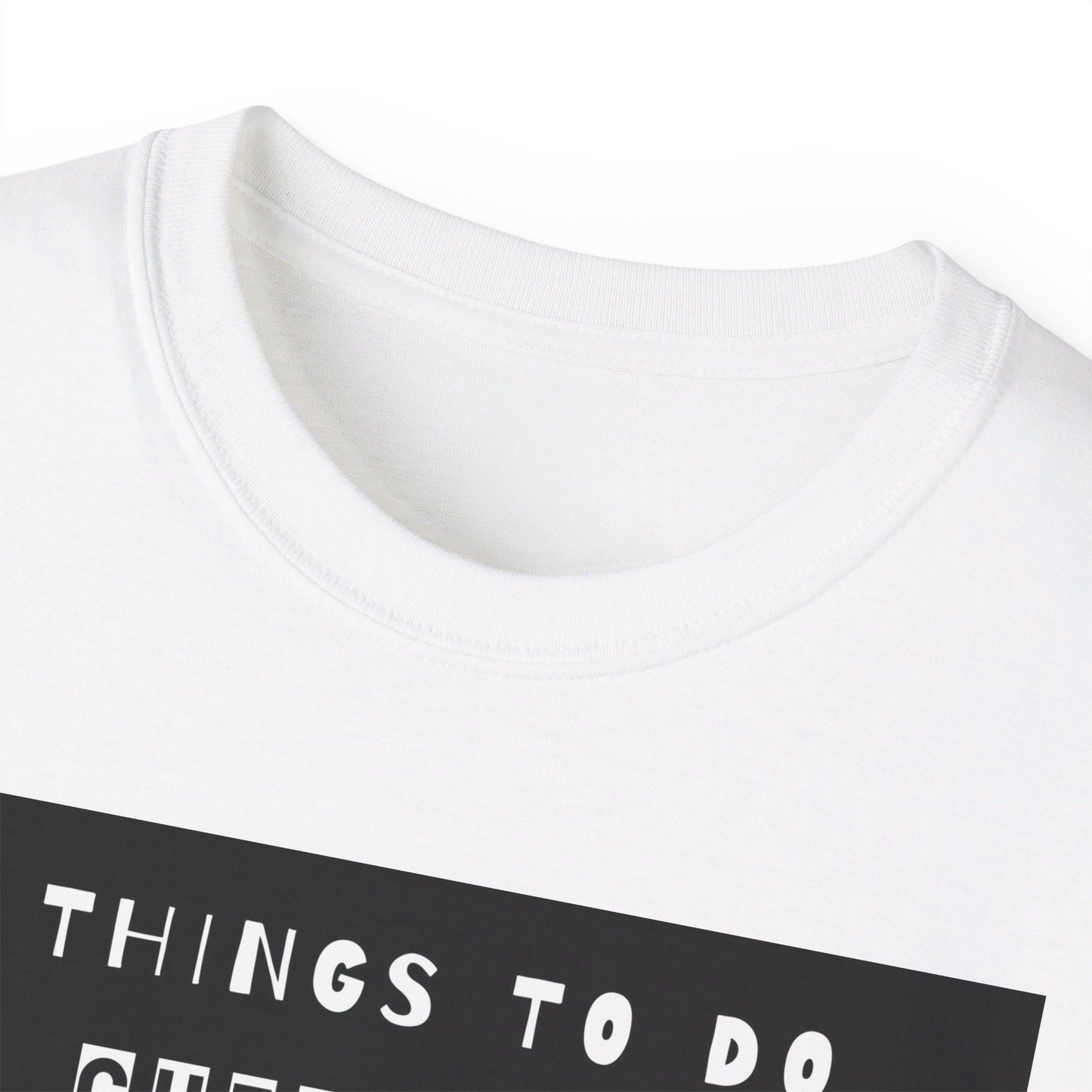 To Do List Box Logo Unisex Ultra Cotton Tee