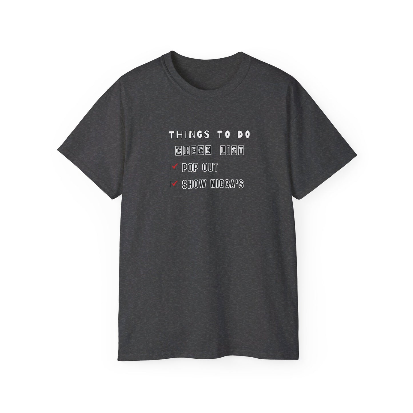 To Do List Unisex Ultra Cotton Tee