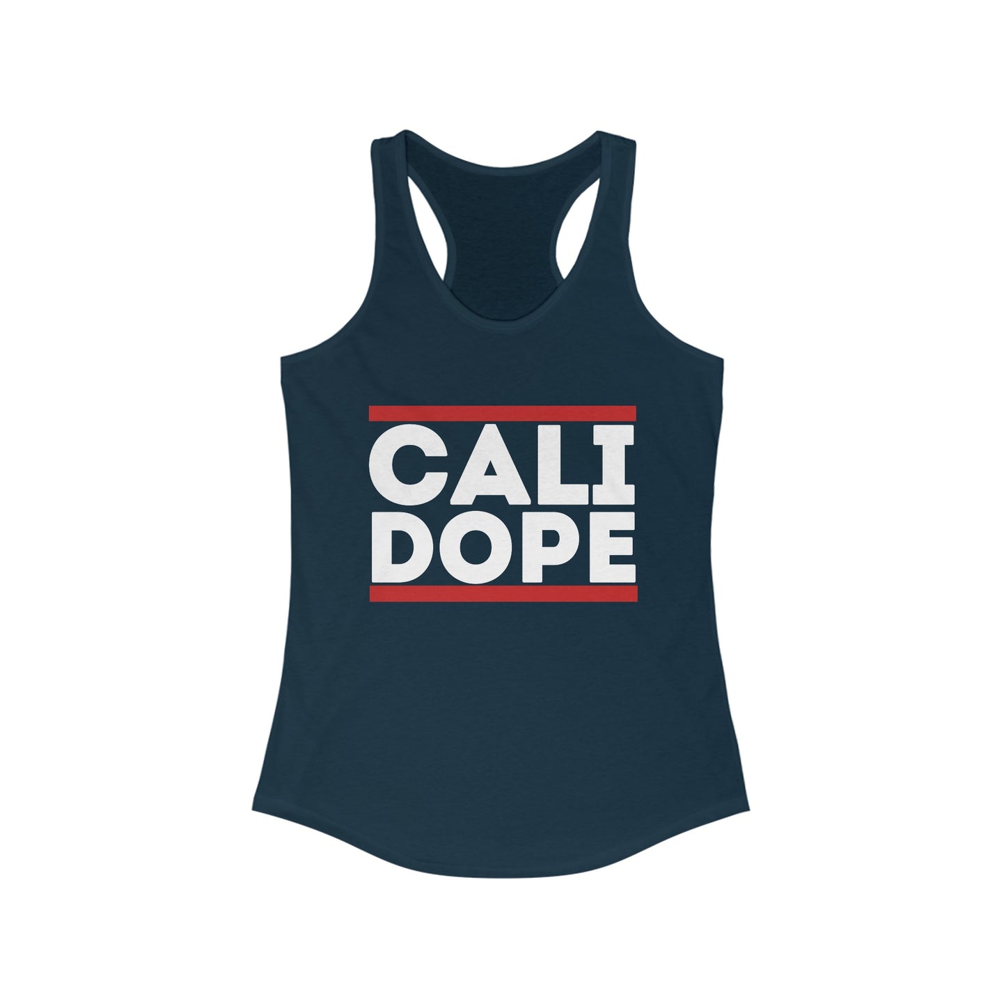 Cali Dope Women's Ideal Racerback Tank