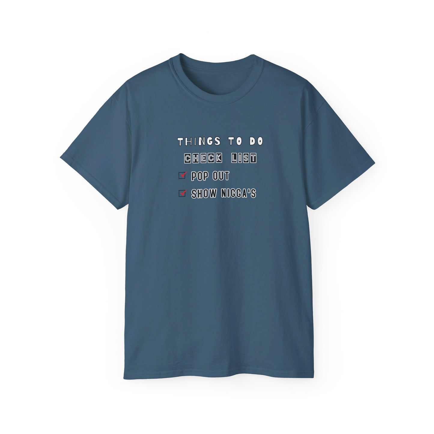 To Do List Unisex Ultra Cotton Tee