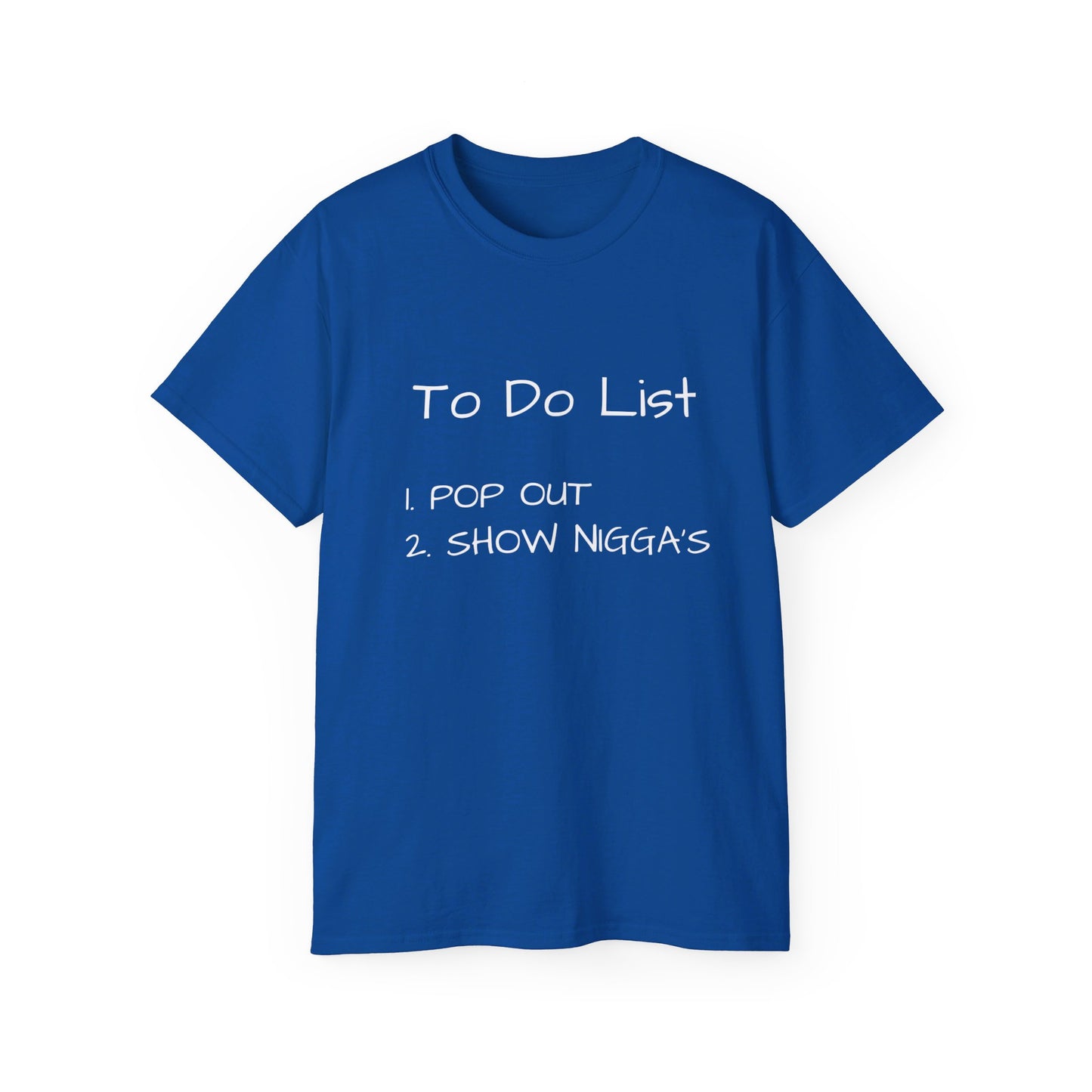 To Do List v2 Unisex Ultra Cotton Tee