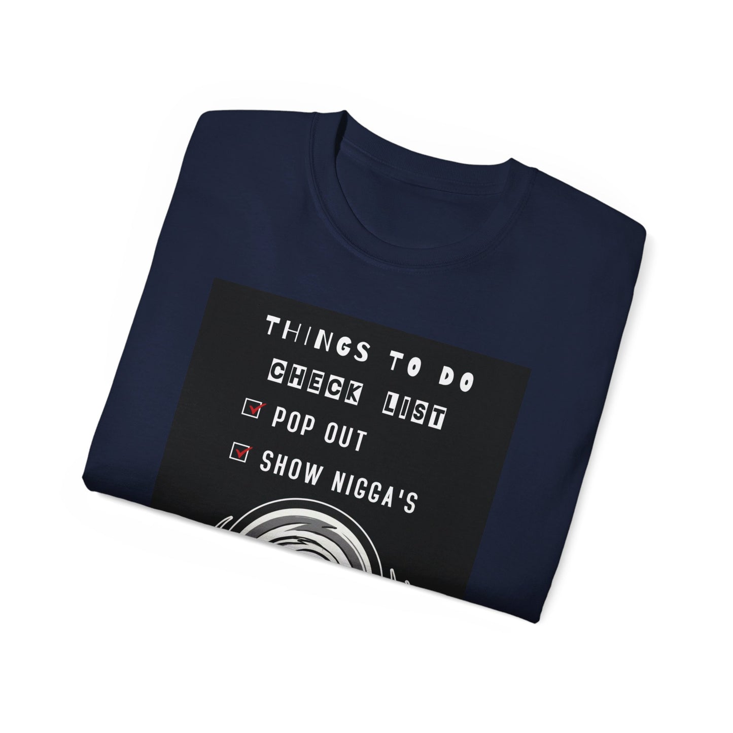 To Do List Box Logo Unisex Ultra Cotton Tee