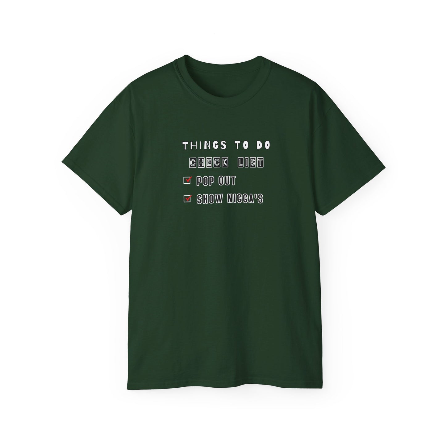 To Do List Unisex Ultra Cotton Tee