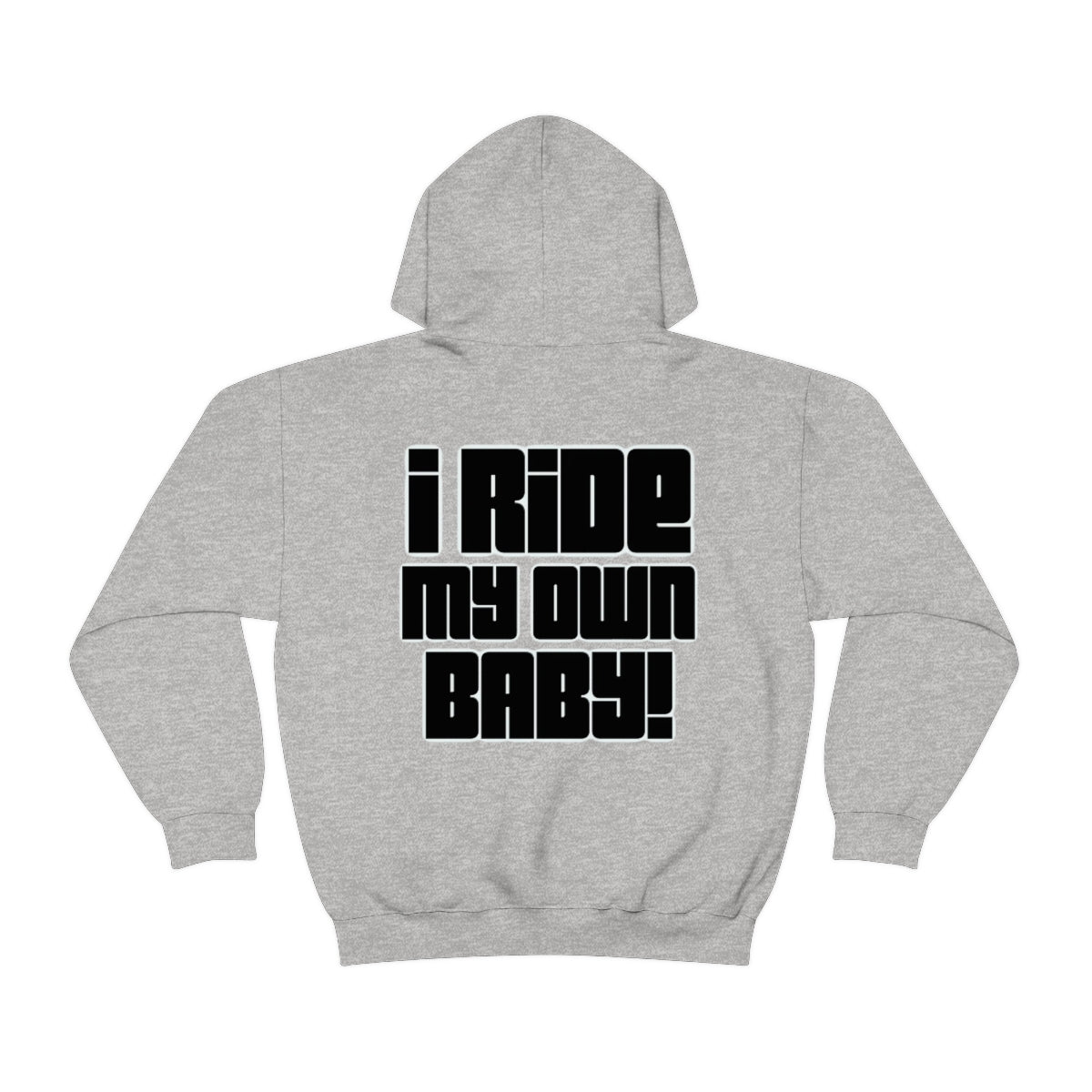 Bagger Babe (Black Letters) Unisex Heavy Blend™ Hooded Sweatshirt