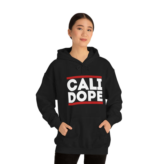 Cali Dope (White letters) Unisex Heavy Blend™ Hooded Sweatshirt