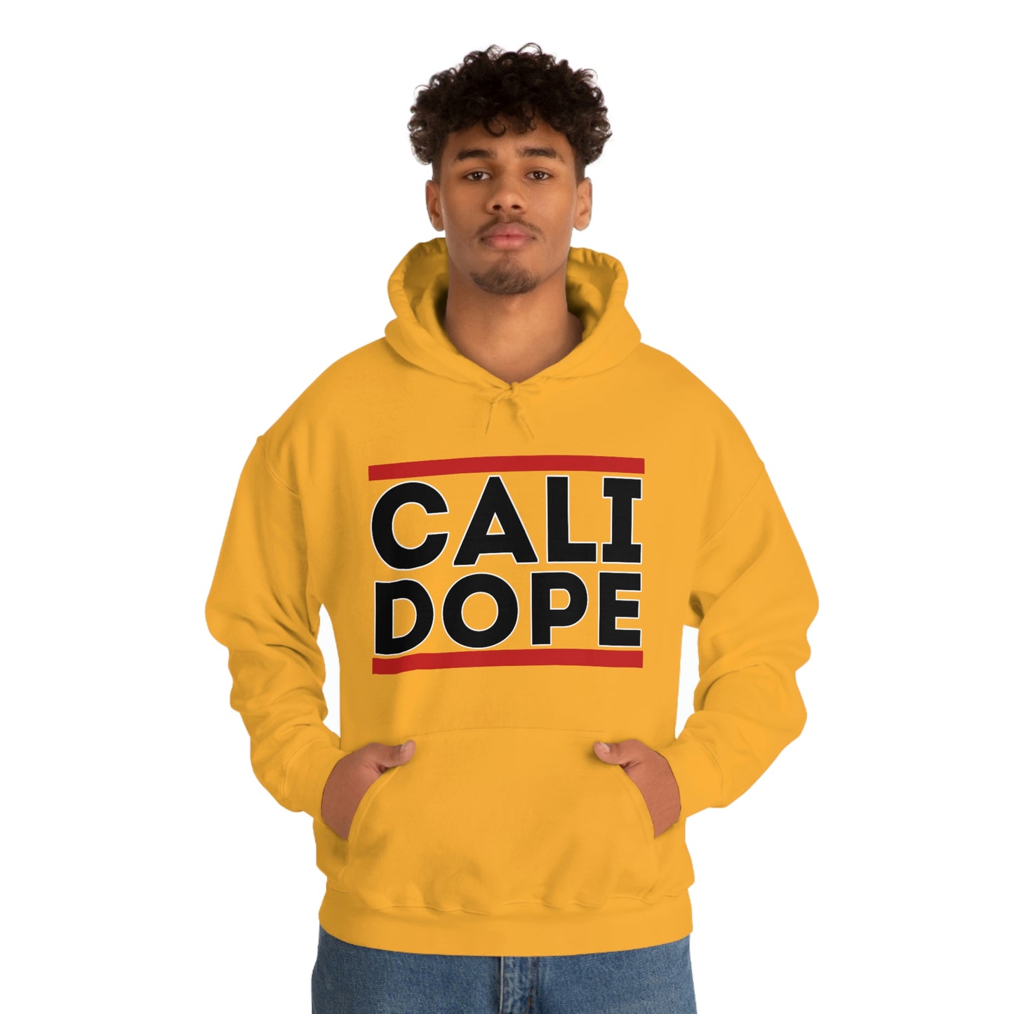 Cali Dope (Black Letters) Unisex Heavy Blend™ Hooded Sweatshirt