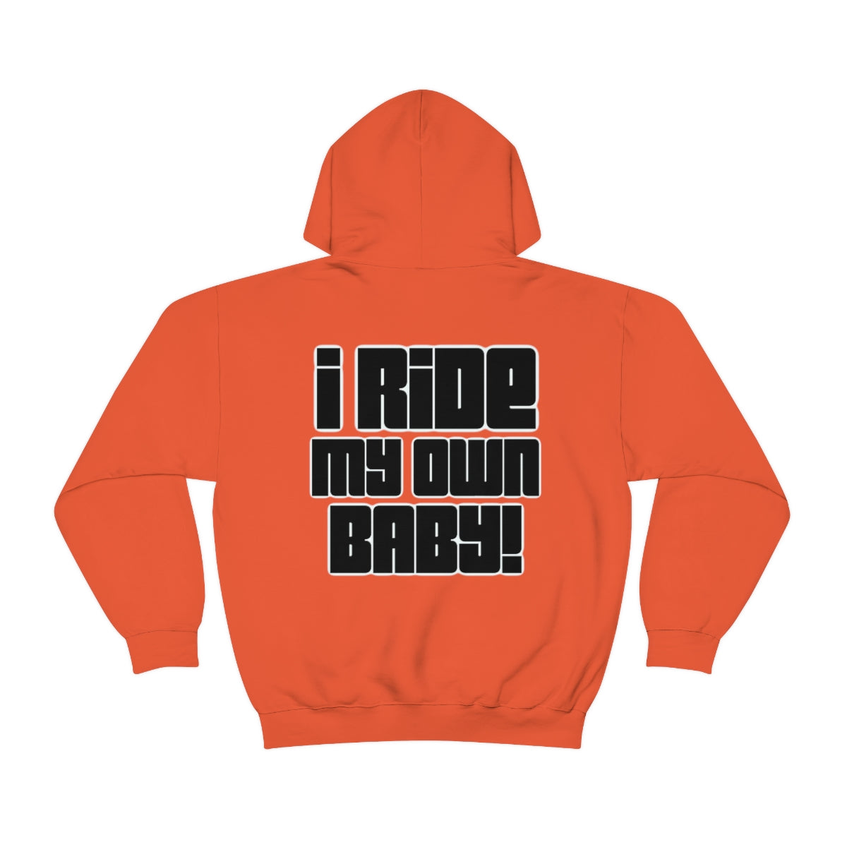 Bagger Babe (Black Letters) Unisex Heavy Blend™ Hooded Sweatshirt